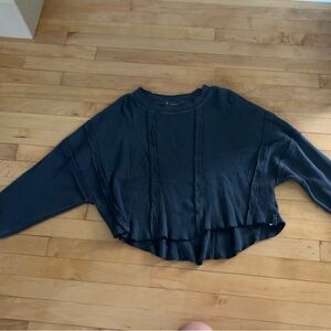 Women's Free People Navy top